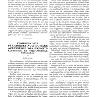 0400 - Page 388 - Comment expliquer l'ictère simple du nouveau-né ? Par P. Lereboullet / Vomissements périodiques avec ou sans acétonémie des enfants. Pathogénie et thérapeutique nouvelles, par M. G. Leven