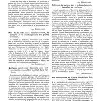 0596 - Page 544 - Actualités médicales. Le cancer est-il contagieux ? / L'hématologie de l'amibiase / Rôle de la rate dans l'accroissement, la voracité et le développement des jeunes animaux / Quelques syndromes d'anémie avec splénomégalie à caractère familial dans l'enfance / Action de la quinine sur le métabolisme des hydrates de carbone / Les anévrysmes de l'aorte thoracique descendante