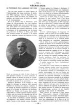 Le Professeur Félix Lagrange - Paris médical : la semaine du clinicien