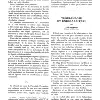 0429 - Page 407 - Étude de la pression du liquide céphalo-rachidien et de la manoeuvre de Queckenstedt au cours de l'asystolie. Rapports avec la tension veineuse. Influence du traitement par la digitale, par Pr. Merklen, J. Kabaker et J. Warter / Tuberculose et endocardites, par Paul Halbron