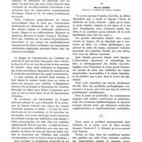 0524 - Page 498 - L'intoxication par l'émétine chez l'homme, par Charles Mattei. Signes principaux de l'intoxication émétinienne / Que penser de la subordination de la peste de l'homme à la peste du rat ? Par Marcel Leger