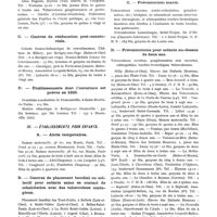 0057 - Page 29 - Renseignements. Office public d'hygiène sociale du département de la Seine, 9, place de l'Hôtel-de-Ville, Paris. Activité de l'O. P. H. S. pour l'année 1931. II. - Établissements pour adultes (Age minimum : quinze ans.) / III. - Établissements pour enfants