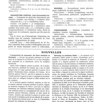0072 - Page 41 - Répertoire des spécialités pour tuberculeux / Nouvelles. L'inauguration du monument des héros sanitaires en Roumanie / Hommage au professeur Sellier