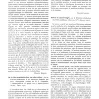 0078 - Page 45 - Chronique des livres. La vie hygiénique du tuberculeux, par F. Dumarest... Collection Hygiène et Diététique (G. Doin et Compagnie édit., Paris, 1932) [Marcel Lelong] / De la thoracoplastie chez les tuberculeux : les indications pulmonaires et les indications pleurales, par Jean Lardanchet. Préface du Dr F. Dumarest... (Doin et Compagnie édit., Paris, 1932) [Marcel Lelong] / Précis de cancérologie, par J. Ducuing (Collection des Précis médicaux) (Masson et Compagnie, éditeurs, 1932) [P. Harvier]