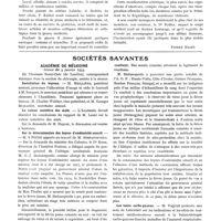 0092 - Page 55 - Nécrologie. Le Dr P. Rabier [Pierre Malet] / Sociétés savantes. Académie de médecine. Séance du 3 janvier 1933
