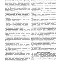 0127 - Page 86 - Nouvelles. Ecole pratique des Hautes Études / Clinique chirurgicale de l'hôpital Saint-Antoine / Conférences d'ophtalmologie / Clinique du système nerveux (professeur : M. Georges Guillain) / Thèses de la Faculté de médecine de Paris / Mémento chronologique