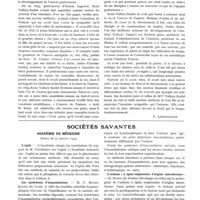 0193 - Page 143 - Nécrologie. René Vallery-Radot [P. Lereboullet] / Sociétés savantes. Académie de médecine. Séance du 31 janvier 1933