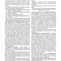 0315 - Page 242 - Sociétés savantes. Académie de médecine. Séance du 28 février 1933 / Société médicale des hôpitaux de Paris. Séance du 3 mars 1933