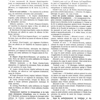 0418 - Page 327 - Nouvelles. Service de santé de la marine / Service de santé militaire / Enseignement supérieur de thérapeutique et de technique chirurgicale orthopédique, sous la direction du Dr P. Mathieu / Cours des grandes endémies tropicales (études de pathogénie et de prophylaxie) / Cours de perfectionnement de technique et diagnostic antomo-pathologique (professeur M. G. Roussy)