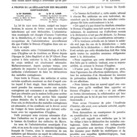 0502 - Page 398 - Variétés. Peinture spirite [Dr E. Lacoste] / A propos de la déclaration des maladies contagieuses, le Dr Daniel et le Dr A. Loir