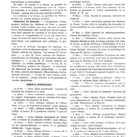 0511 - Page 406 - Nouvelles. Hospice de la Salpêtrière / Conférences du dimanche / Mémento chronologique