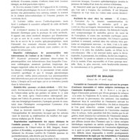 0589 - Page 473 - Sociétés savantes. Société médicale des hôpitaux de Paris. Séance du 12 mai 1933 / Société de biologie. Séance du 1er avril 1933