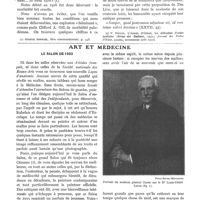 0627 - Page 507 - Variétés. Un moment de l'histoire du paludisme et un hommage au maître Laveran, par le médecin général Vincent Niclot / Art et médecine. Le salon de 1933