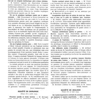 0701 - Page 574 - Sociétés savantes. Société médicale des hôpitaux de Paris. Séance du 9 juin 1933 / Société de chirurgie. Séance du 7 juin 1933 / Société de biologie. Séance du 20 mai 1933