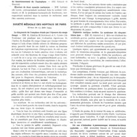 0718 - Page 588 - Sociétés savantes. Académie de médecine. Séance du 13 juin 1933 / Société médicale des hôpitaux de Paris. Séance du 15 juin 1933
