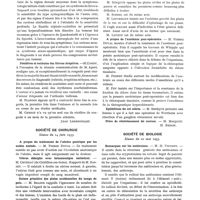 0719 - Page 589 - Sociétés savantes. Société médicale des hôpitaux de Paris. Séance du 15 juin 1933 / Société de chirurgie. Séance du 14 juin 1933 / Société de biologie. Séance du 20 mai 1933