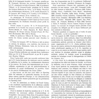 0724 - Page 593 - Nouvelles. Voyage d'études médicales à Vichy / IXe Congrès de la Fédération des Associations d'externes et anciens externes des hôpitaux de France / Thèses de la Faculté de médecine de Paris