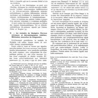 0062 - Page 50 - Revue générale. L'hématologie en 1937, par MM. P. Harvier et J. Mallarmé. IV. - Les maladies du système réticulo-endothélial / V. - La maladie de Hodgkin. Formes cliniques et hématologiques inédites. Méthodes nouvelles de diagnostic