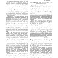0083 - Page 71 - Actualités médicales. Bloc chirurgical à cellules opératoires stérilisables / Les arthrorises dans les séquelles de la paralysie infantile / Dangers et indications de la chirurgie du ganglion stellaire