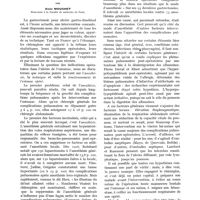 0093 - Page 81 - Quelques réflexions sur la gastrectomie dans l'ulcère gastro-duodénal, par Alain Mouchet