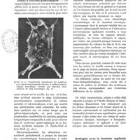 0114 - Page 100 - Identité étiologique et nature néoplasique des formes aiguës et chroniques de la leucémie myéloïde chez la souris. Analogies avec la leucémie myéloïde humaine, par E. Storti. Données hématologiques / Données anatomo-pathologiques / Analogies avec la leucémie myéloïde humaine