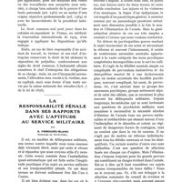 0415 - Page 397 - L'expertise médico-légale de droit commun en matière d'intoxication, par M. Duvoir et L. Pollet. II. - Droit civil / La responsabilité pénale dans ses rapports avec l'aptitude au service militaire, par A. Fribourg-Blanc