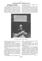 Le Professeur Carnot prononçant son discours - Paris médical : la semaine du clinicien