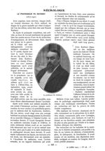 Le Professeur Fr. Rathery - Paris médical : la semaine du clinicien