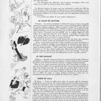 0025 - Page sans numérotation - Petites stations, grands loisirs…. Les joies du casino. Le restaurant / Le salon de lecture / Le thé dansant / Dîner de gala