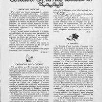 0025 - Page 25 - Collaborez, amis lecteurs!. Harmonie imitative / Calembour involontaire / La manière…