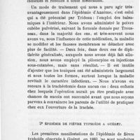 0048 - Page 46 - 2° Epidémie de fièvre typhoïde à Guéret