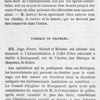 0060 - Page 58 - Fabrique de chapeaux. Fabrique d'eaux gazeuses et de limonade