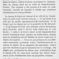 0062 - Page 60 - Dépôt de chairs, débris et issues provenant des animaux tués à l'abattoir de la Souterraine