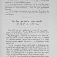 0006 - Page 5 - A. Castex : La laryngotomie sans canule