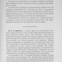 0058 - Page 57 - M. C.J. Koenig : Présentation de malades atteints d'affections laryngées
