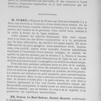 0061 - Page 60 - M. Furet : Présentation d'une tumeur. - M. Luc : Présentation de différents malades