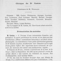 0024 - Page 23 - Séance du 15 février 1907 : Présentation de malades