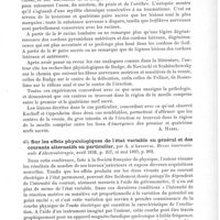 0047 - Page 43 - Analyses. Contribution à l'étude de la localisation des centres pour la vessie, le gros intestin et l'érection chez l'homme, par Arthur Sarbo... Archiv für Psychiatrie und Nervenkrankheiten... / Sur les effets physiologiques de l'état variable en général et des courants alternatifs en particulier, par A. d'Arsonval. Revue internationale d'électrothérapie...