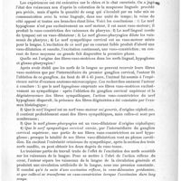 0097 - Page 93 - Sociétés savantes. Société de neurologie et de psychiatrie de Kazan. Séance du 31 octobre 1893. De l'innervation des vaisseaux de la langue, par Iserguine... Travail du laboratoire du Professeur Miloslovski