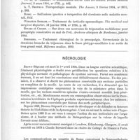 0220 - Page 216 - Index bibliographique / Nécrologie [Brown-Séquard]
