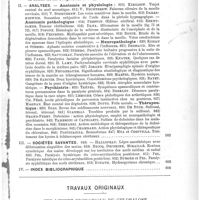 0581 - Page 577 - Sommaire du n° 20 / Travaux originaux. Sur l'effet hypnotique du chloralose, par le Dr Lad. Haskovec...