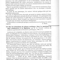 0625 - Page 621 - Analyses. Anatomie pathologique. Contribution à l'étude des polynévrites, par les Drs Giese et Pagenstecher... Archiv für Psychiatrie und Nervenkrnakheiten... / Sur les altérations du plexus cardiaque dans la paralysie du coeur consécutive à la diphtérie, par M. H. Vincent. Archives de médecine expérimentale et d'anatomie pathologique...