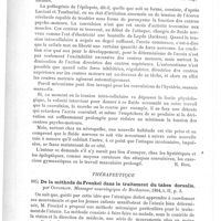 0660 - Page 656 - Analyses. Neuropathologie. Une forme rare d'impulsion ambulatoire survenue chez un hystéro-épileptique à la suite d'un traumatisme, par le Dr G. Antonini. Rivista sperimentale di Frenatria... / Thérapeutique. De la méthode de Frenkel dans le traitement du tabes dorsalis, par Ostankow. Messager neurologique de Bechterew...