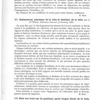 0696 - Page 692 - Analyses. Psychiatrie. La paralysie générale est-elle une maladie infectieuse ? par le Dr Bannister. American Journal of Insanity... / Substratum physique de la folie et diathèse de la folie, par le Dr White. American Journal of Insanity... / Note sur trois cas de guérison, après longue durée de la folie, par le Dr Champbell. American Journal of Insanity...