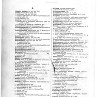 0738 - Page 734 - Table. III. Table alphabétique des matières analysées
