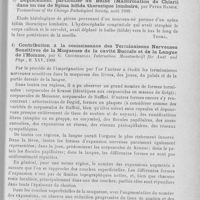0017 - Page 13 - Analyses. Neurologie. Études générales. Anatomie. Sur l'existence normale d'un nerf récurrent du sympathique cervical chez l'homme. L'anse périthyroïdienne supérieure, par Charles Garnier et Fernand Villemin... Bulletins et mémoires de la Société anatomique de Paris... / Déplacement particulier du bulbe (malformation de Chiari) dans un cas de Spina bifida thoracique lombaire, par Peter Bassoe. Transactions of the Chicago pathological society... / Contribution à la connaissance des terminaisons nerveuses sensitives de la muqueuse de la cavité buccale et de la langue de l'homme, par G. Ceccherelli. Internation. Monatsschrift für Anat. und Phys...