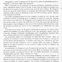 0106 - Page 102 - Analyses. Neurologie. Études spéciales. Névroses. Traitement de l'épilepsie, par William Aldren Turner. British medical Journal... / Trois cas de ligature du sinus longitudinal supérieur pour épilepsie essentielle, par Peugniez... XXIIe Congrès français de chirurgie...