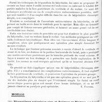 0412 - Page 408 - Analyses. Neurologie. Études spéciales. Organes des sens. Le facteur idéatif dans le vertige et dans le nystagmus. Étude des réactions d'équilibre, par Percy Fridenberg. Medical Record... / De la trépanation du labyrinthe dans les labyrinthites chroniques, par Albert Rendu. Thèse de Paris... 1909... / Moelle. Rhumatisme articulaire aigu et sclérose en plaques, par Lépine et Froment. Soc. méd. des hôp... Lyon méd...