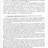 0131 - Page 127 - Société de neurologie de Paris. Séance du 9 janvier 1913. Communications et présentations. II. Réflexes cutanés myotoniques et rétractions tendineuses dans un cas de maladie de Thomsen, par M. A. Souques (Présentation du malade) / III. Sciatique radiculaire dissociée, par MM. Dejerine et Quercy