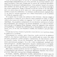 0310 - Page 306 - Analyses. Neurologie. Études spéciales. Moelle. Thérapeutique intra-rachidienne des crises gastriques du tabes : ponction lombaire et injections sous-arachnoïdiennes, par H. Roger et Baumel... Presse médicale...